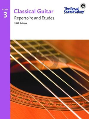 Album Classical Guitar Repertoire and Etudes Vol.3 (2018 Edition)