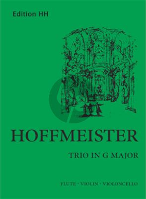 Hoffmeister Trio G-major Flute-Violoncello and Bc (Score/Parts) (edited by Jenifer Caesar)