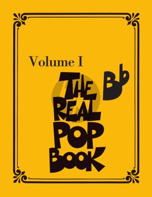 The Real Pop Book Vol. 1 Bb Instruments