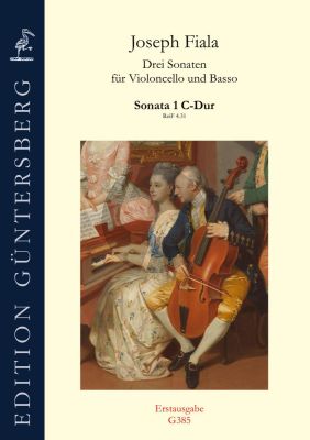 Fiala 3 Sonaten No. 1 C-dur Violoncello und Basso (Thomas Fritzsch und Günter von Zadow)