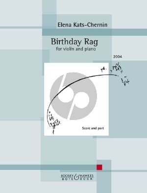 Kats-Chernin Birthday Rag for Violin and Piano
