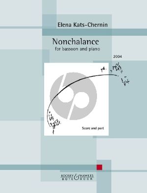 Kats-Chernin Nonchalance for Bassoon and Piano