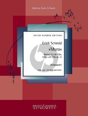 Schmid Mura Op. 16 Flute, Violin and Cello (Score/Parts) (edited by Iris Eggenschwiler)