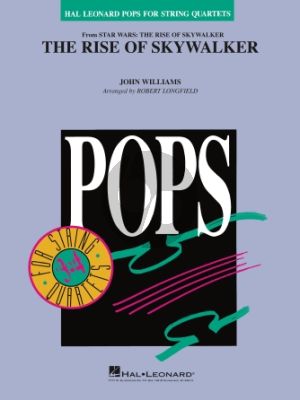 Williams Star Wars - The Rise of Skywalker for String Quartet (Score/Parts) (arr. Robert Longfield)
