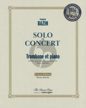 Bazin Solo de Concert for Trombone and Piano