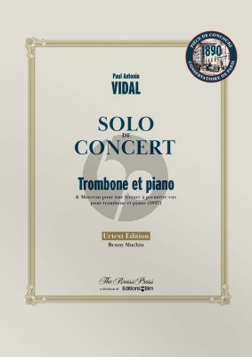 Vidal Solo de Concert for Trombone and Piano