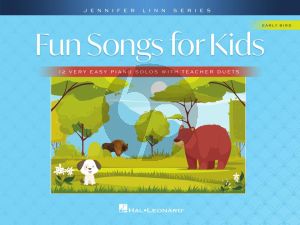 Linn Fun Songs for Kids for Piano (12 Very Easy Solos with Teacher Duets)