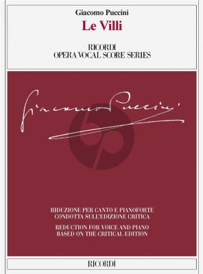 Puccini Le Villi Vocal Score (it,/engl.) (edited by Martin Deasy)