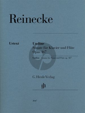 Reinecke Undine - Sonate Op. 167 Flöte und Klavier (Ernst-Günter Heinemann)