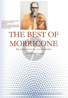 The Best of Morricone Clarinet (Bb or A) and Piano (ar. Michele Mangani)
