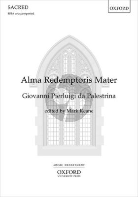 Palestrina Alma Redemptoris Mater SSSA (edited by Mark Keane)