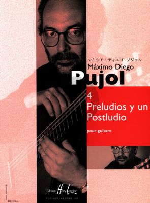 Pujol 4 Preludios y un Postludio Guitare seule