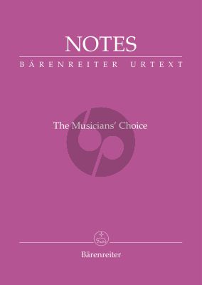 Notes. The Musician's Choice Bärenreiter notebook with a Saint-Saëns purple cover