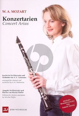 Mozart  Konzertarien für Klarinette und Orchester (Klavierauszug) (Nicolai Pfeffer)