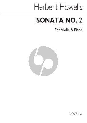 Howells Sonata No. 2 Violin and Piano (edited by Paul Spicer)