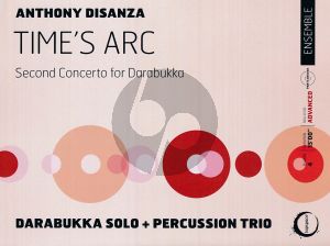 Disanza Time's Arc Second Concerto for Darabukka for 4 Players Score and Parts