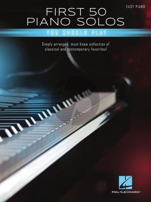 First 50 Piano Solos You Should Play