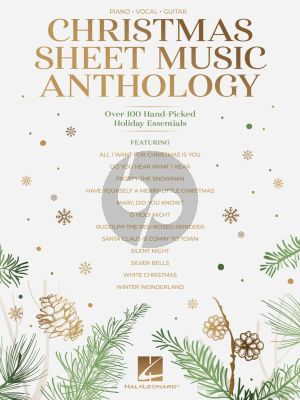 Christmas Sheet Music Anthology Piano-Vocal-Guitar (Over 100 Hand-Picked Holiday Essentials)