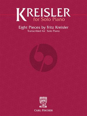 Kreisler for Solo Piano