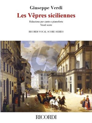Verdi Les Vêpres siciliennes Vocal Score (it./engl.)
