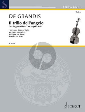 Grandis The angel's trill Violin and Piano (Hommage a Tartini)