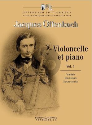 Offenbach Tarantelle - Trois Andante - Marche chinoise Violoncelle et Piano (Jean-Christophe Keck)