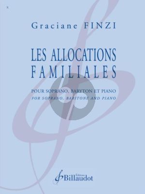 Finzi Les Allocations Familiales Soprano et Baryton et Piano