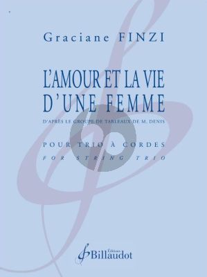 Finzi L'amour et La Vie D'une Femme Violon-Alto et Violoncelle (Part./Parties)