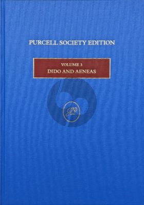 Purcell Dido & Aeneas Chamber Opera for Voices and Orchestra Full Score (Hardcover) (New Critical Edition in the Purcell Society Edition)