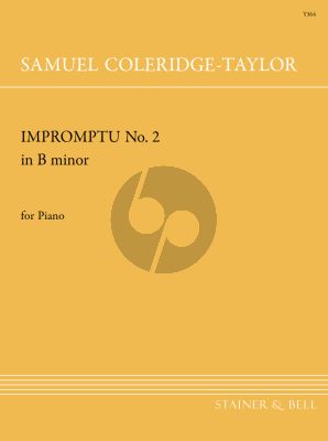 Coleridge-Taylor Impromptu No. 2 in B-minor Piano solo