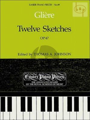 12 Sketches Op.47 Piano