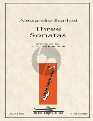 Scarlatti 3 Sonatas arranged for 2 Bass Clarinets (Arrangement Davenport)