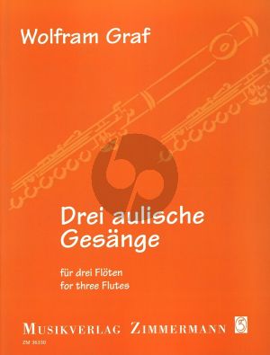 Graf Drei aulische Gesänge for 3 Flutes (Intermediate)