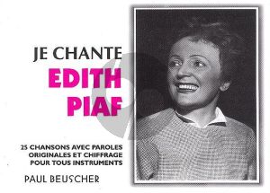 Je Chante Piaf (Lyrics and Chords)