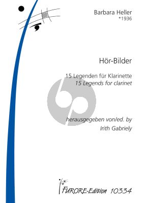 Heller Hor-Bilder (Soundpictures) fur Klarinette Solo Buch mit Cd (Herausgegeben von Irith Gabriely)