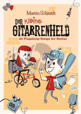 Schmidt Der kleine Gitarrenheld (Ein Playalong Buch für Kinder und Gitarrenanfänger!) (Book with Audio online)