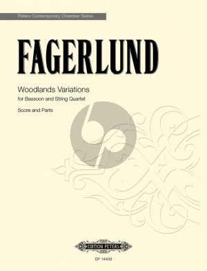 Fagerlund Woodlands Variations Bassoon and String Quartet (Score/Parts)