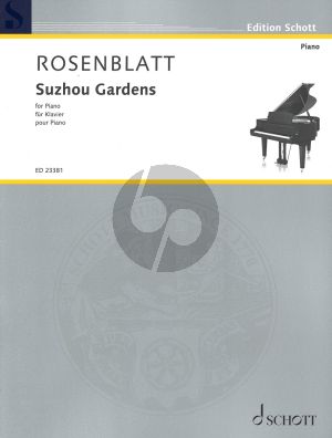 Rosenblatt Suzhou Gardens for Piano Solo