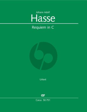 Hasse Requiem in C-dur Soli-Chor-Orchester (Partitur) (Wolfgang Hochstein)