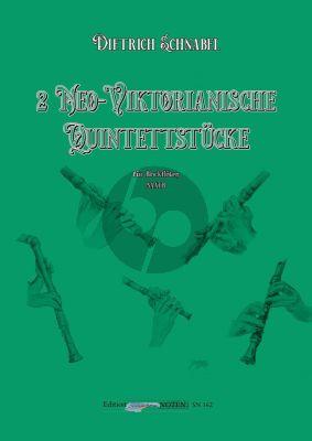 Schnabel 2 Neo-Viktorianische Stücke 5 Blockflöten (SAATB) (Part./Stimmen)