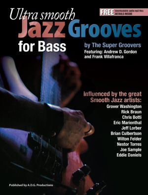 Ultra Smooth Jazz Grooves for Bass Book/mp3 files