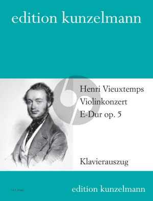 Vieuxtemps Konzert E-Dur Op. 5 für Violine und Orchester (Klavierauszug) (Olaf Adler)