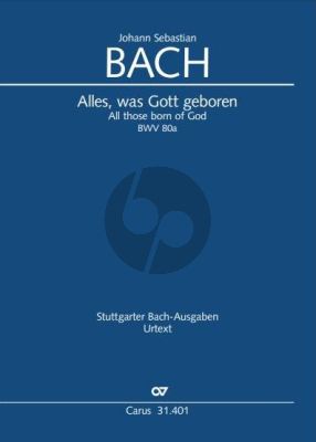 Bach Alles, was von Gott geboren BWV 80a / 80.1 Partitur (Rekonstruktion von Klaus Hofmann)
