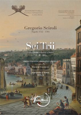 Sciroli 6 Trios Vol. 1 No. 1 - 3 2 Flutes and Basso (Score/Parts) (edited by Franco Vigorito)