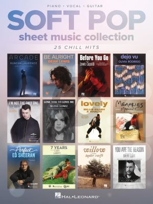 Soft Pop Sheet Music Collection Piano-Vocal-guitar