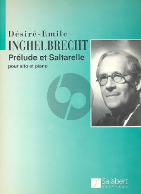 Inghelbrecht Prelude et saltarelle pour Viola et Piano