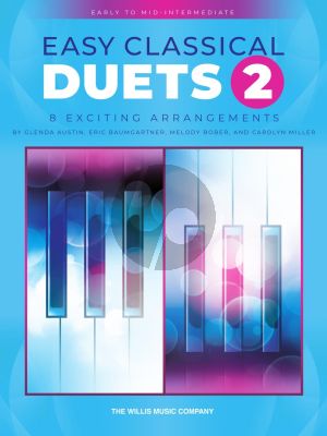 Easy Classical Duets 2 Piano 4 Hds (early to mid intermediate level)