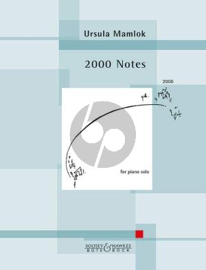 Mamlok 2000 Notes for Piano solo
