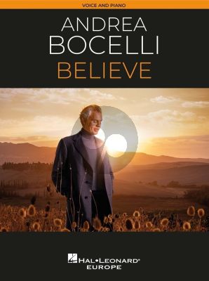 Andrea Bocelli Believe Voice and Piano