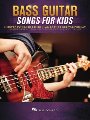 Bass Guitar Songs for Kids (with Tab.)